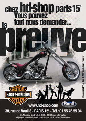 Harley Davidson Shop Paris 15ème, créateur de chopper... Harley Davidson Shop Paris 15ème, créateur de chopper...