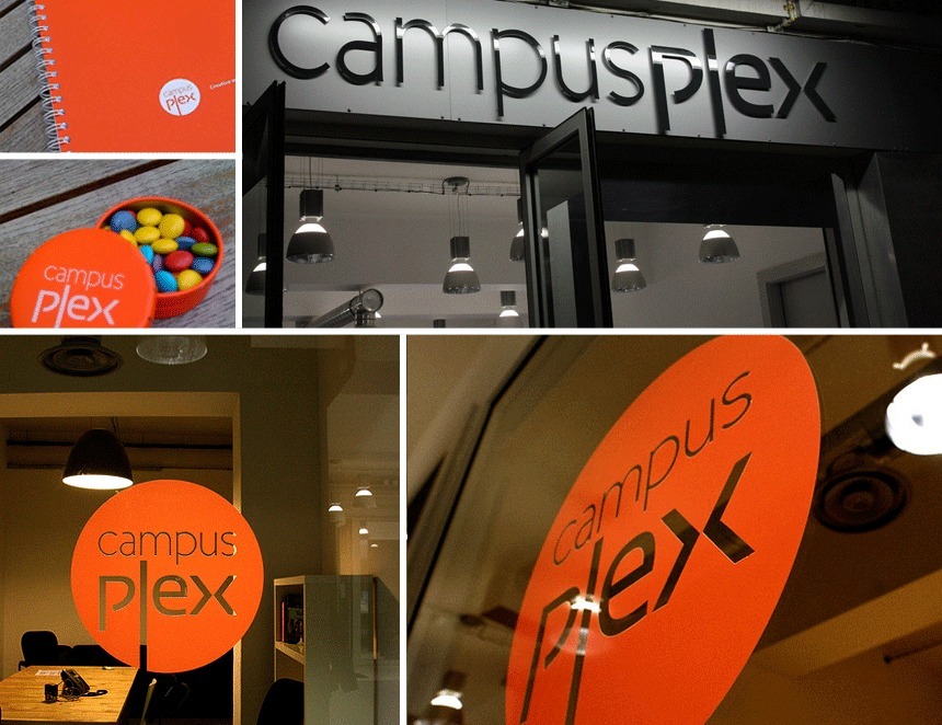 Campusplex, un joli logo et de beaux cahiers pour bien travailler...