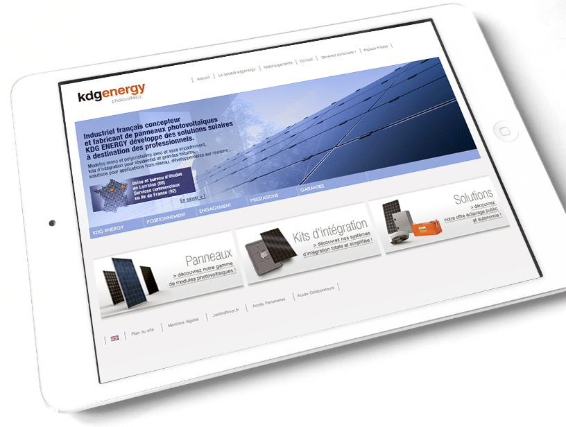 kdg energy, des panneaux, des kits d'intégration, des solutions d'autonomie et une usine en France !
