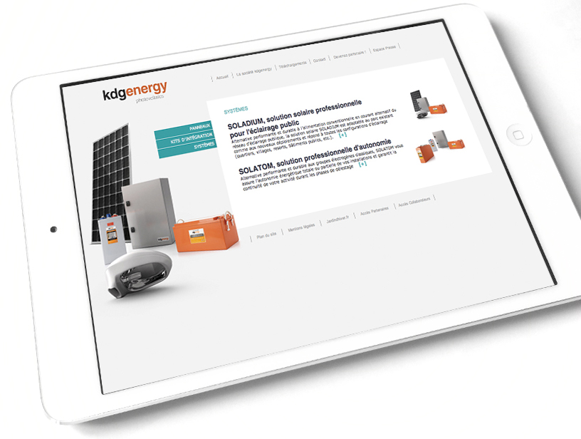 kdg energy, des panneaux, des kits d'intégration, des solutions d'autonomie et une usine en France !