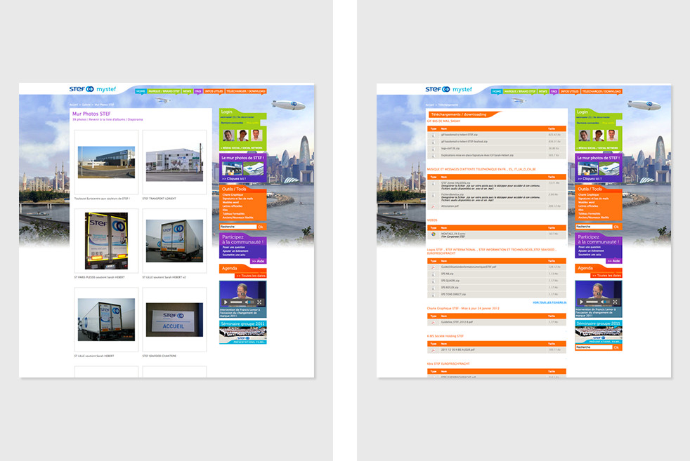 Intranet pour accompagner le changement de Marque Intranet pour accompagner le changement de Marque