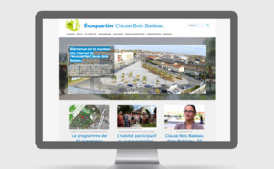 Éco-quartier Clause-Bois Badeau : un nouveau site responsive